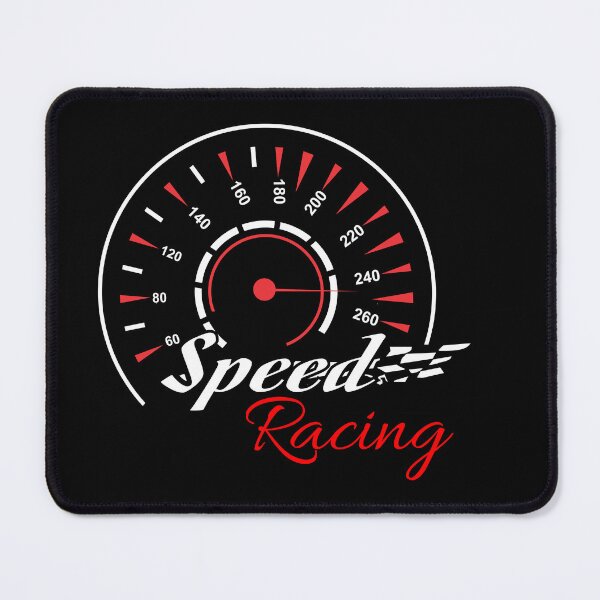 Item preview, Speed meter vector graphic t-shirts designed for sports racing person designed and sold by bluehatgraphics.