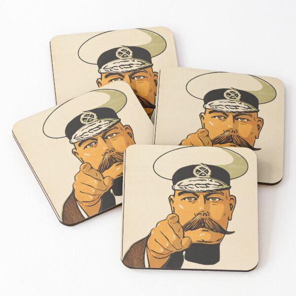Item preview, CARRY ON! Lord Kitchener 1915 World War One British Propaganda Poster Art designed and sold by retroposters.