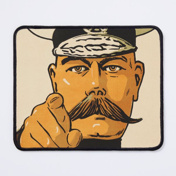 Item preview, CARRY ON! Lord Kitchener 1915 World War One British Propaganda Poster Art designed and sold by retroposters.