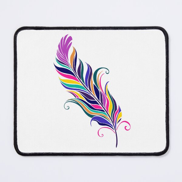 Item preview, Colorful feather designed and sold by trendingatees.