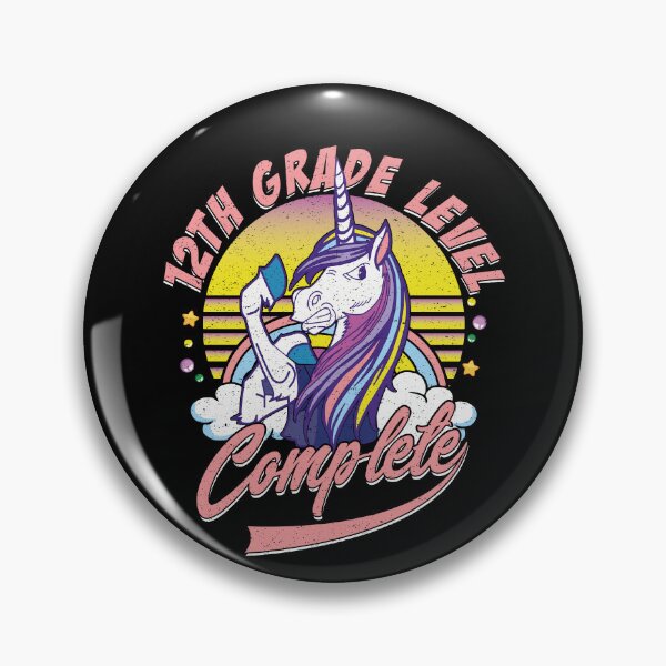 Item preview, Twelfth Level Complete Distressed Unicorn Graduation Teachers and Kids Gift designed and sold by YAHIA-14.