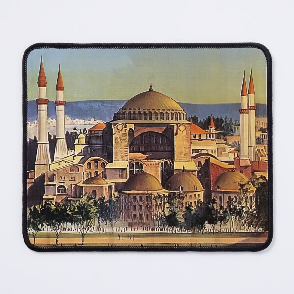 Item preview, Constantinople, Istanbul, Turkey, 1910s - Retro vintage travel poster designed and sold by GreekTavern1979.