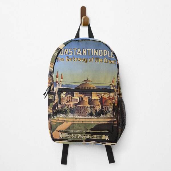 Item preview, Constantinople, Istanbul, Turkey, 1910s - Retro vintage travel poster designed and sold by GreekTavern1979.