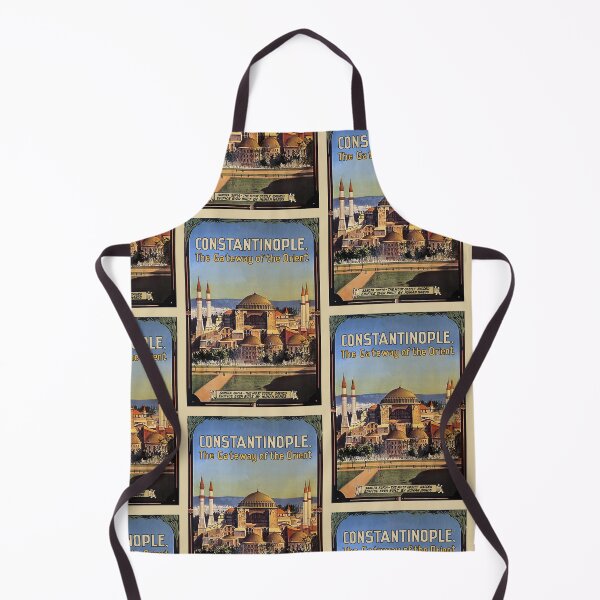 Item preview, Constantinople, Istanbul, Turkey, 1910s - Retro vintage travel poster designed and sold by GreekTavern1979.