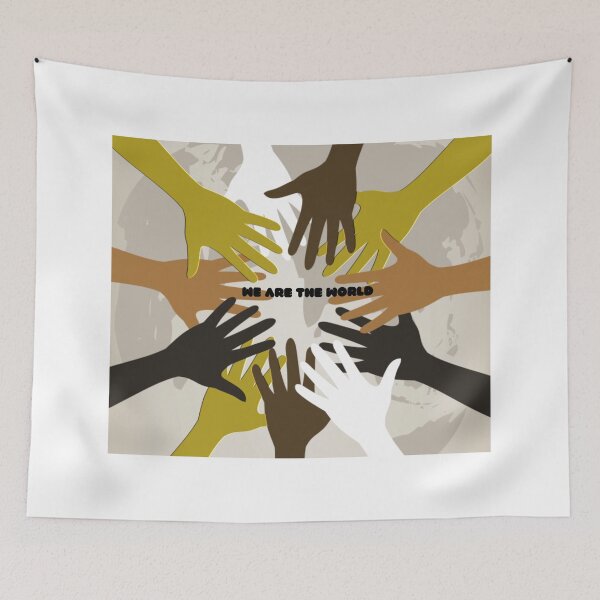 Item preview, WE ARE THE WORLD designed and sold by IsaCria.