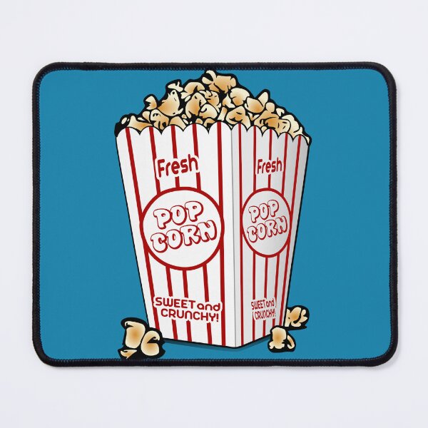 Item preview, Crispy Pop Corn in Red Strips Paper Backet designed and sold by BerryCats.