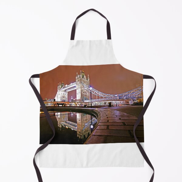 Item preview, Reflections of Tower Bridge - London Night designed and sold by DavidGutierrez.