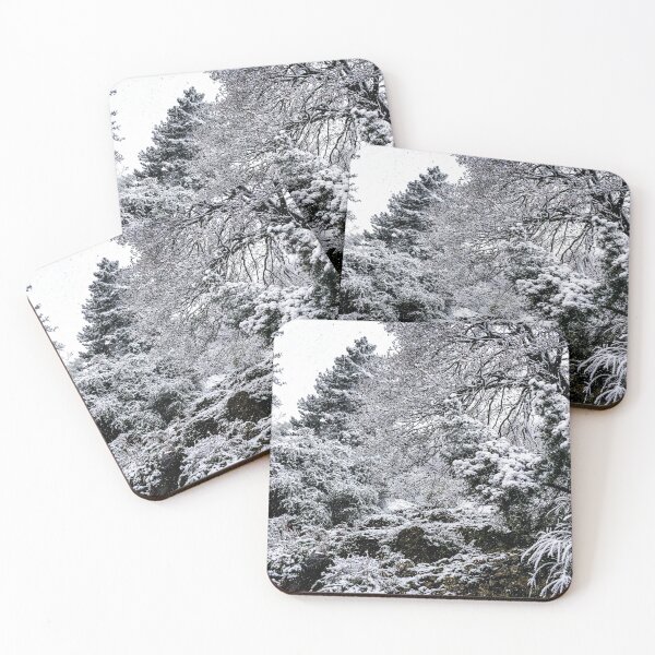 Item preview, Trees and rocks in the snow designed and sold by Steve McCarthy.