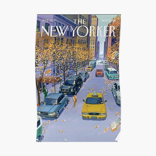 The New Yorker Vintage Cover Poster