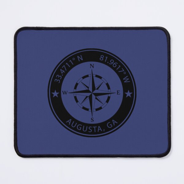 Item preview, Augusta, Georgia Geographical Coordinates   designed and sold by EmseDesign.