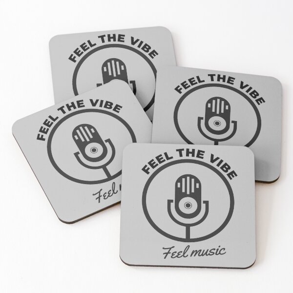 Item preview, Feel the Vibe,gift for dj,gifts for djs,gifts for musicians,gifts for professional artists,gifts for teenagers,gifts for teens,music lover gifts,music lover quotes designed and sold by NAZIMNADIR.