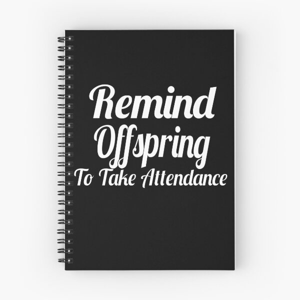 Item preview, Remind me to take attendance designed and sold by wilcox5.