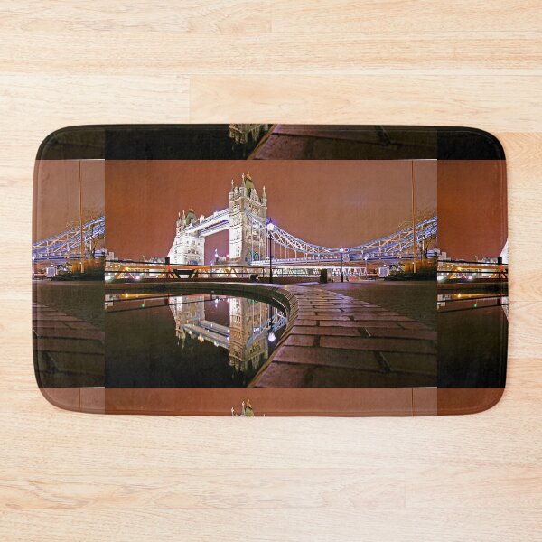 Item preview, Reflections of Tower Bridge - London Night designed and sold by DavidGutierrez.