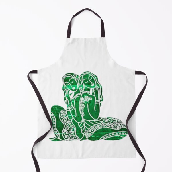 Item preview, Gemini Zodiac Symbol Silhouette Design With May Birthstone Emerald Background designed and sold by TacoRose.