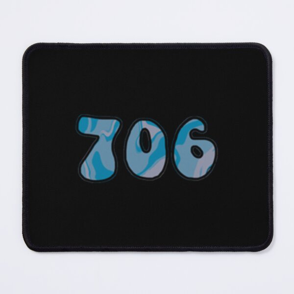 Item preview, Augusta Georgia 706 Area Code Retro Numbers designed and sold by EmseDesign.