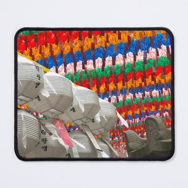 Item preview, Colorful Lanterns at Jogyesa 조계사 - South Korea Travel Photographs designed and sold by YemmyZImages.