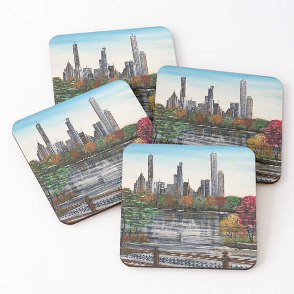 Item preview, Manhattan from Bank Rock Bridge designed and sold by petewilsonart.