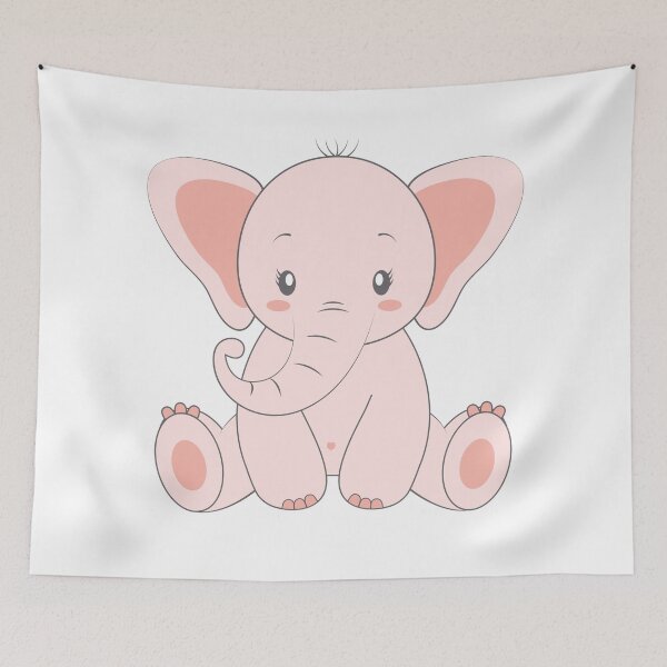 Item preview, Pink elephant designed and sold by trendingatees.