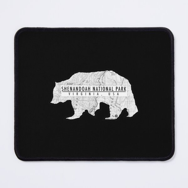 Item preview, Shenandoah Topographic Bear designed and sold by EmseDesign.