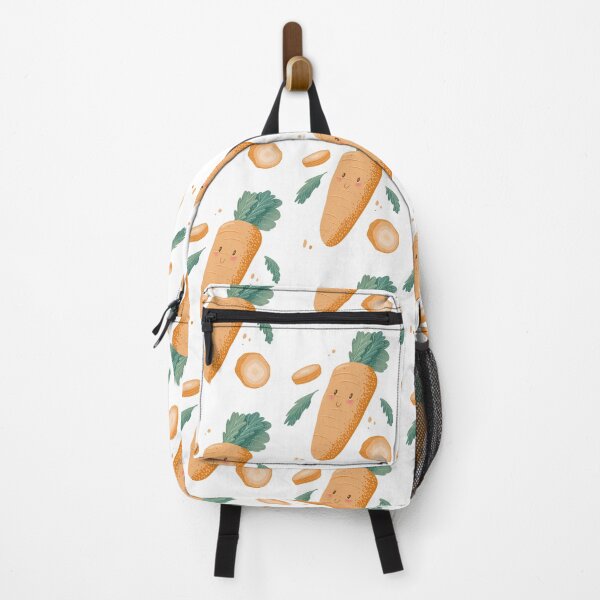 Item preview, Carrot smiley positive vegetable for salad pattern designed and sold by TinaMalajmare.