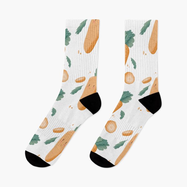 Item preview, Carrot smiley positive vegetable for salad pattern designed and sold by TinaMalajmare.