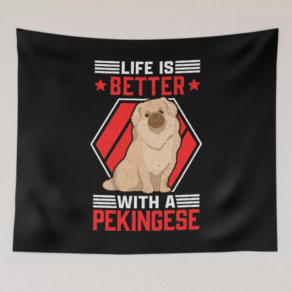 Item preview, Living with Pekingese palace dog Pekingese designed and sold by madgrfx.