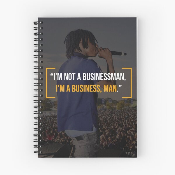 Item preview, I’m not a businessman, I’m a business, man quote designed and sold by Bad Copy.