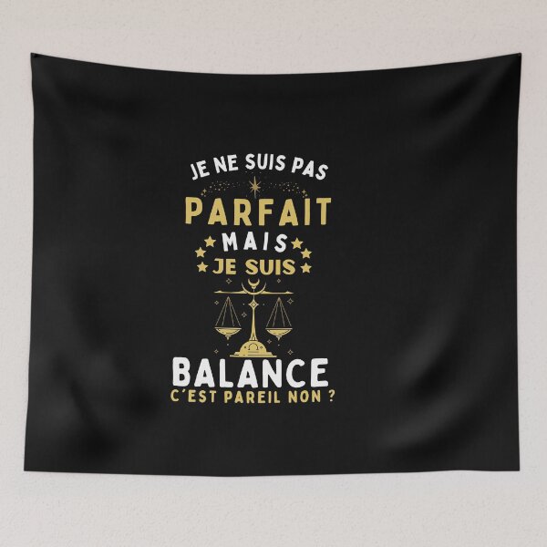 Item preview, I'm not perfect, I'm a Libra - Horoscope humor designed and sold by Jayteezy.
