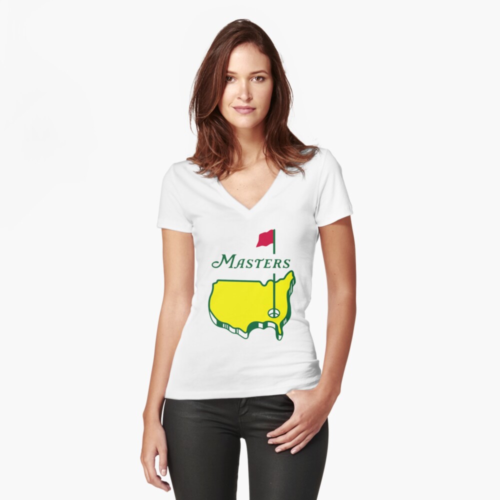 Item preview, Fitted V-Neck T-Shirt designed and sold by EmseDesign.