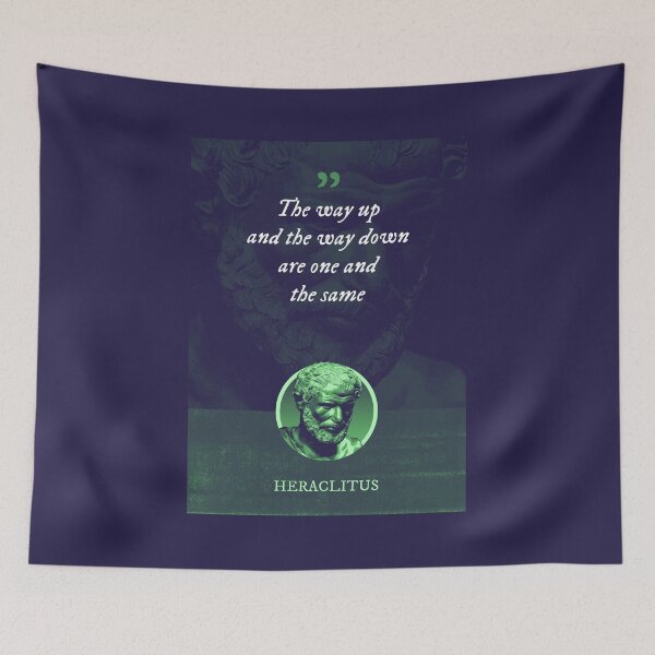 Item preview, Heraclitus - The way up and the way down are one and the same designed and sold by Syahrasi.