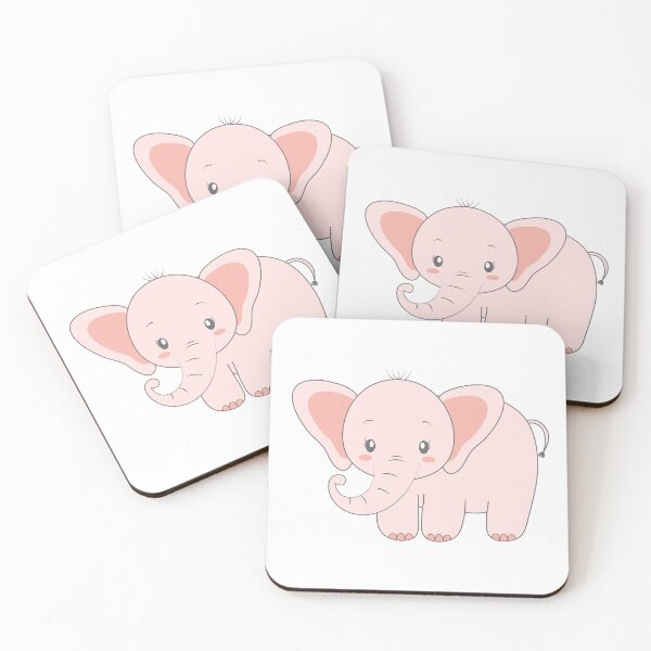 Item preview, Elephant cute and pink designed and sold by trendingatees.