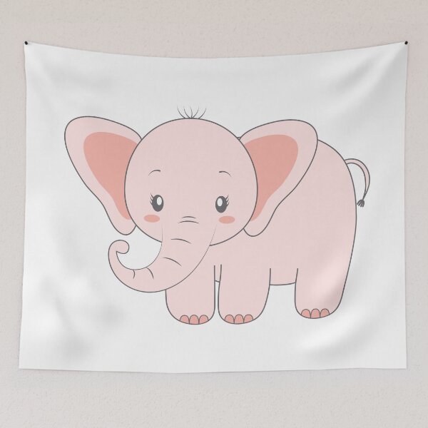 Item preview, Elephant cute and pink designed and sold by trendingatees.