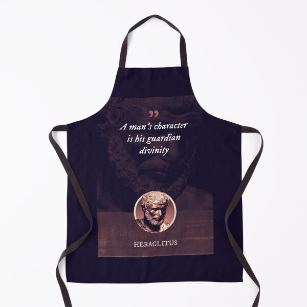 Item preview, Heraclitus - A man's character is his guardian divinity designed and sold by Syahrasi.