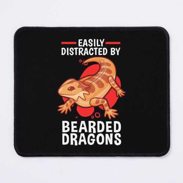 Item preview, Distracted by Bearded Dragon Terraristics Bearded Dragon designed and sold by madgrfx.