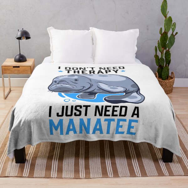 Item preview, manatee no therapy manatee marine mammal manatee designed and sold by madgrfx.