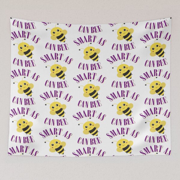 Item preview, SMART AS CAN BEE designed and sold by W+S Designs.