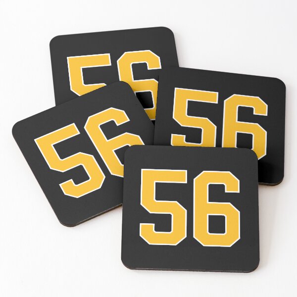 Item preview, Yellow Number 56 lucky sports jersey fifty six designed and sold by HeavyStyle.
