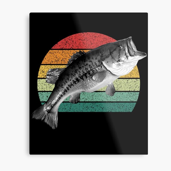 Largemouth Bass Jumping Metal Print for Sale by Mary Tracy