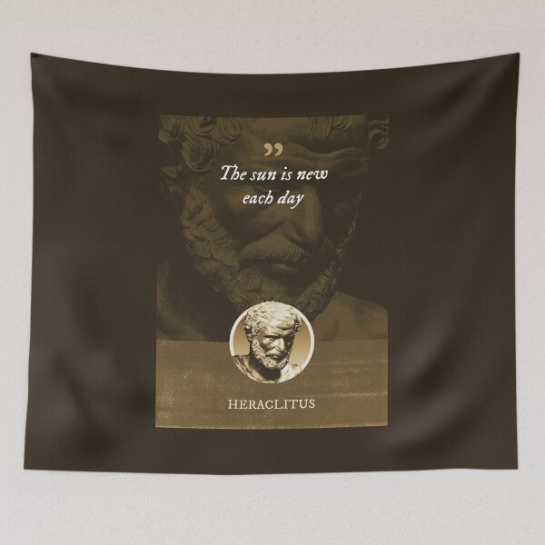 Item preview, Heraclitus - The sun is new each day designed and sold by Syahrasi.