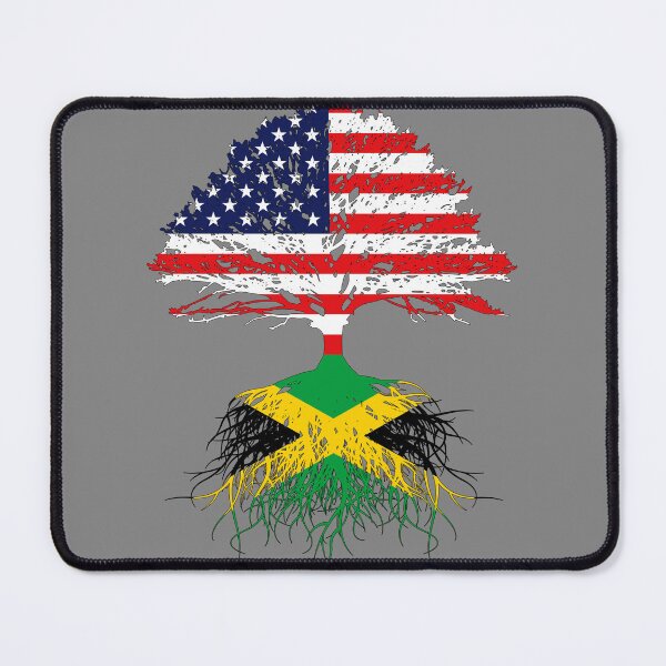 Item preview, Jamaica US Flag Jamaican Roots Immigrant Naturalization Gift designed and sold by maindeals.