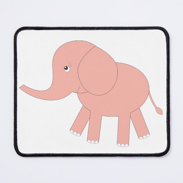 Item preview, Simple Pink Elephant designed and sold by trendingatees.