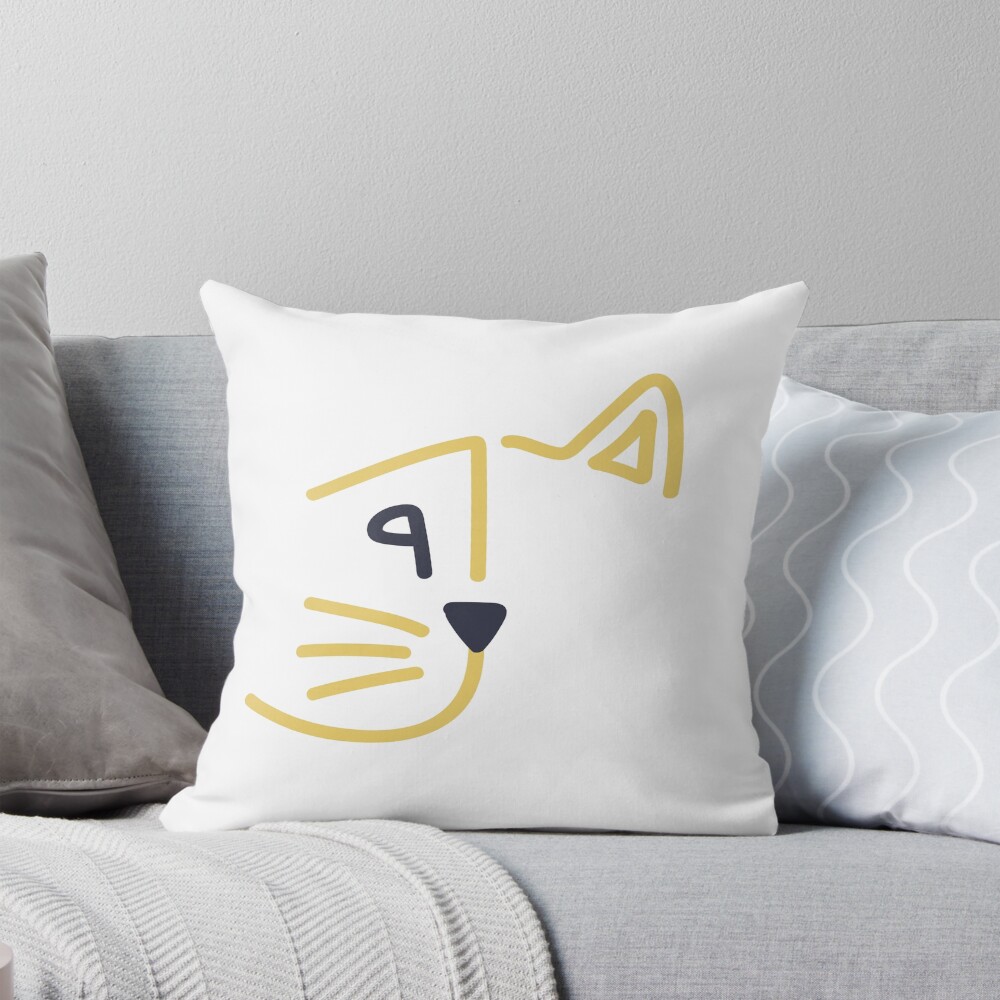 Item preview, Throw Pillow designed and sold by DesignDoubleP.