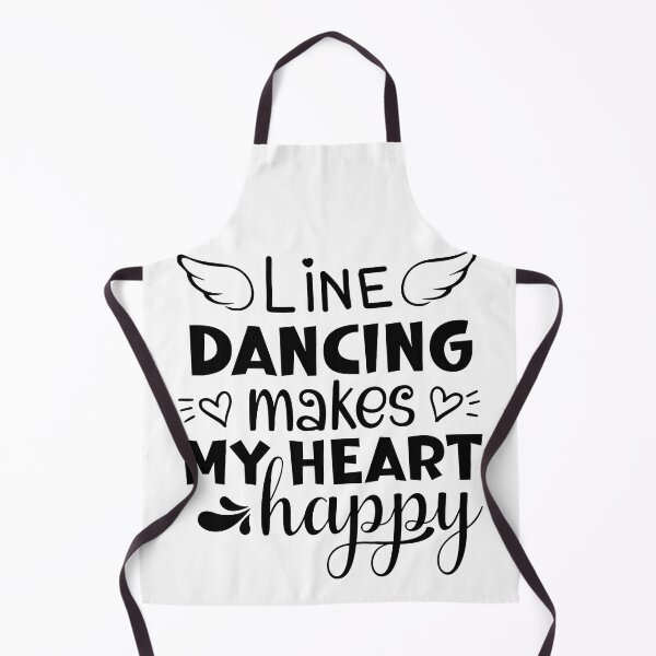 Item preview, Line Dancing Makes My Heart Happy For Dance Lovers designed and sold by mohalaz.