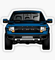 Ford Raptor Sticker Blue Sticker