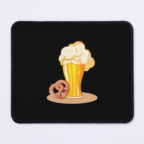 Item preview, Glass Beer with Pretzel designed and sold by spiro-design.