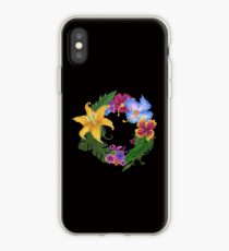 Tropical Flowers iPhone Case