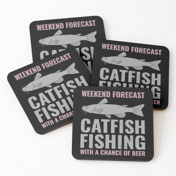 Item preview, Catfishing Catfish Fishing Fisherman Fish Beer Drinking designed and sold by CuteDesigns1.