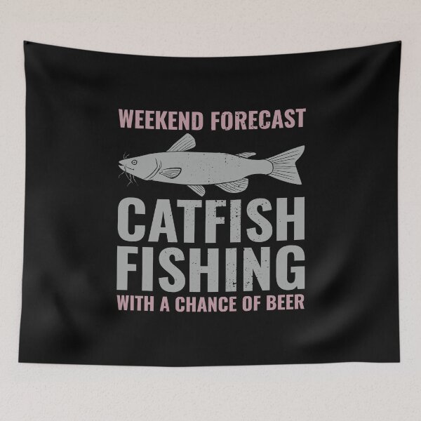 Item preview, Catfishing Catfish Fishing Fisherman Fish Beer Drinking designed and sold by CuteDesigns1.