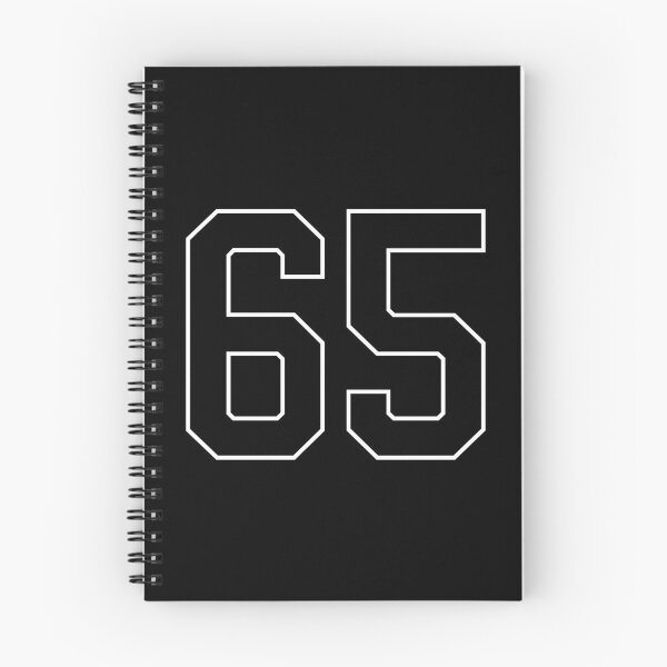 Item preview, Black Number 65 lucky sports jersey sixty five designed and sold by HeavyStyle.