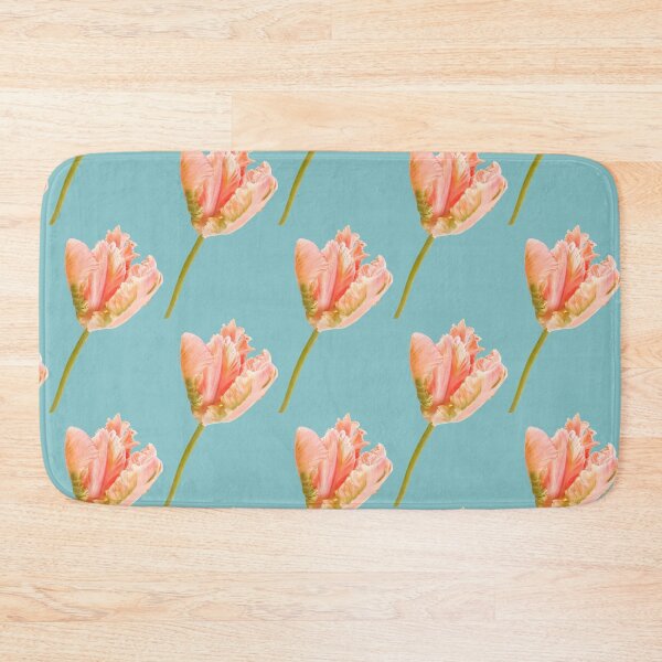 Item preview, Pink tulips flower pattern designed and sold by PG Illustration.